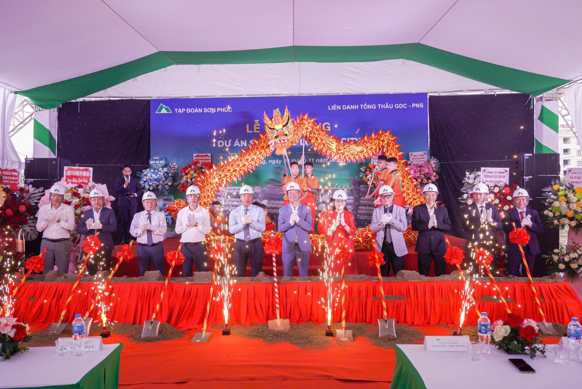 Khởi công Dự án Khu dân cư Sơn Phúc Lumera City với tổng mức đầu tư trên 1.230 tỷ đồng tại phường An Phong