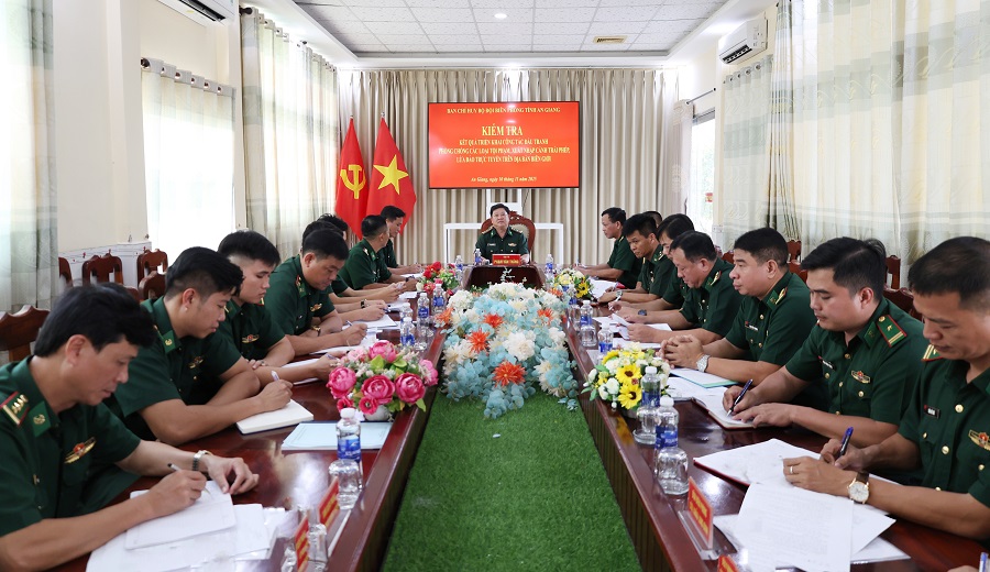 BĐBP tỉnh An Giang tích cực đấu tranh phòng, chống tội phạm trên khu vực biên giới