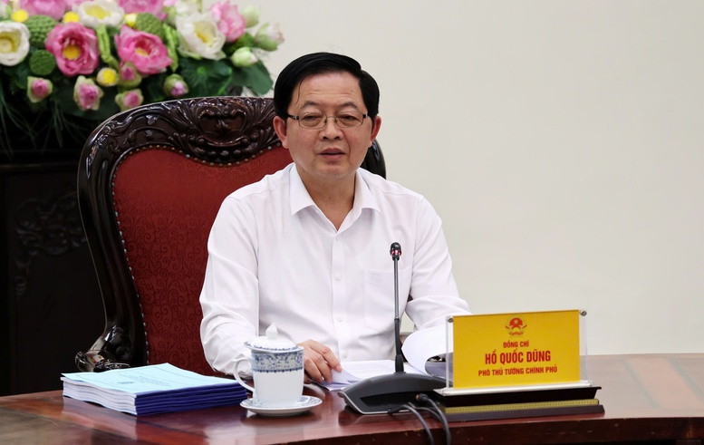 Phó Thủ tướng Hồ Quốc Dũng yêu cầu không để điểm nghẽn thể chế kéo dài sang năm 2026