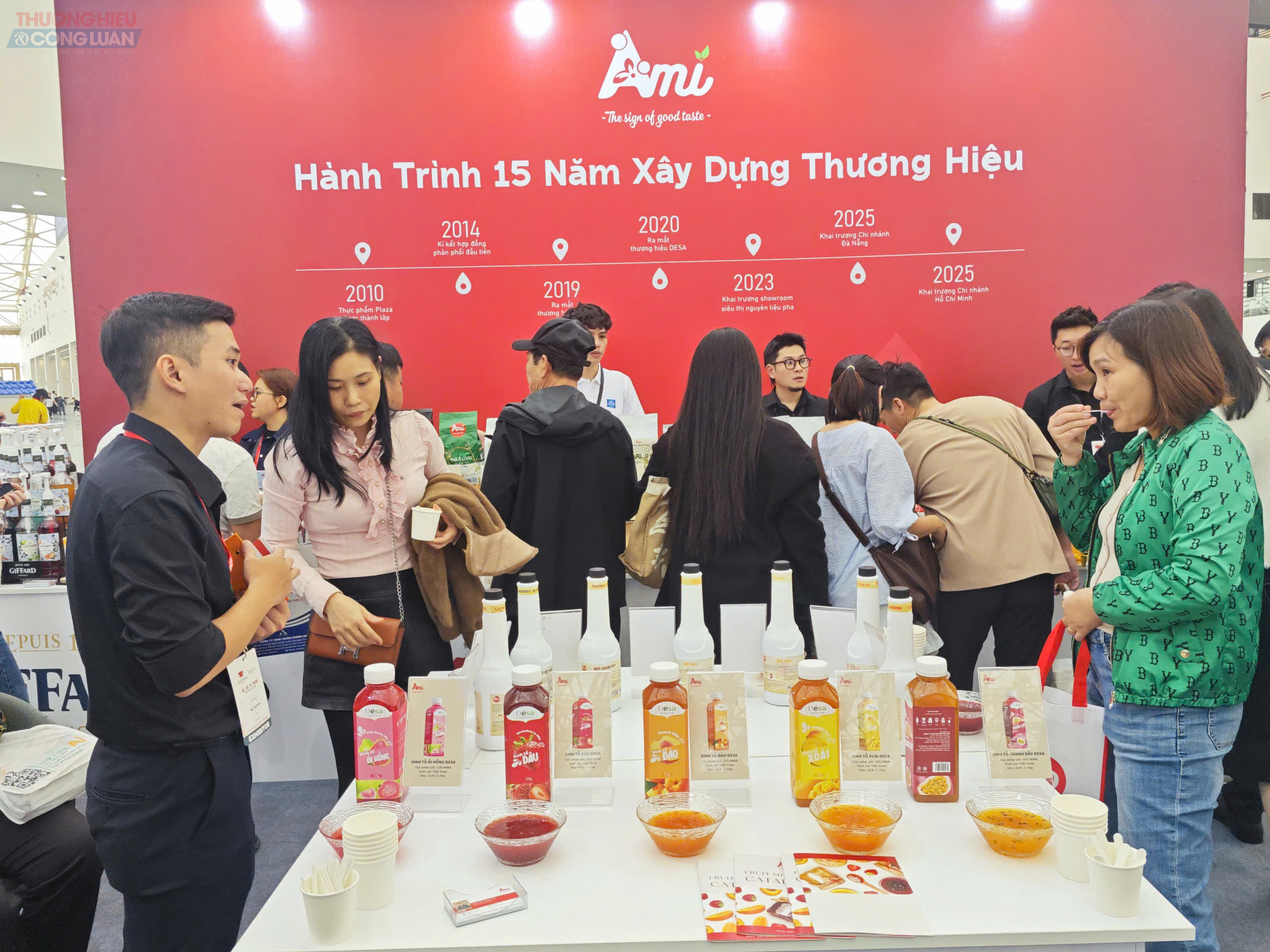 Cafe Show & Tea Show Hanoi 2025 c&oacute; nhiều kh&ocirc;ng gian trải nghiệm độc đ&aacute;o.