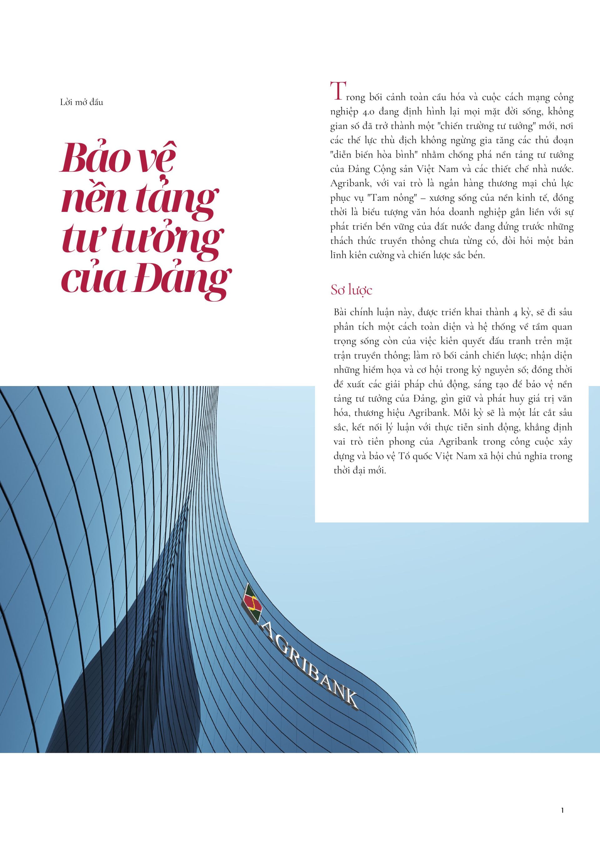 Bảo vệ nền tảng tư tưởng của Đảng