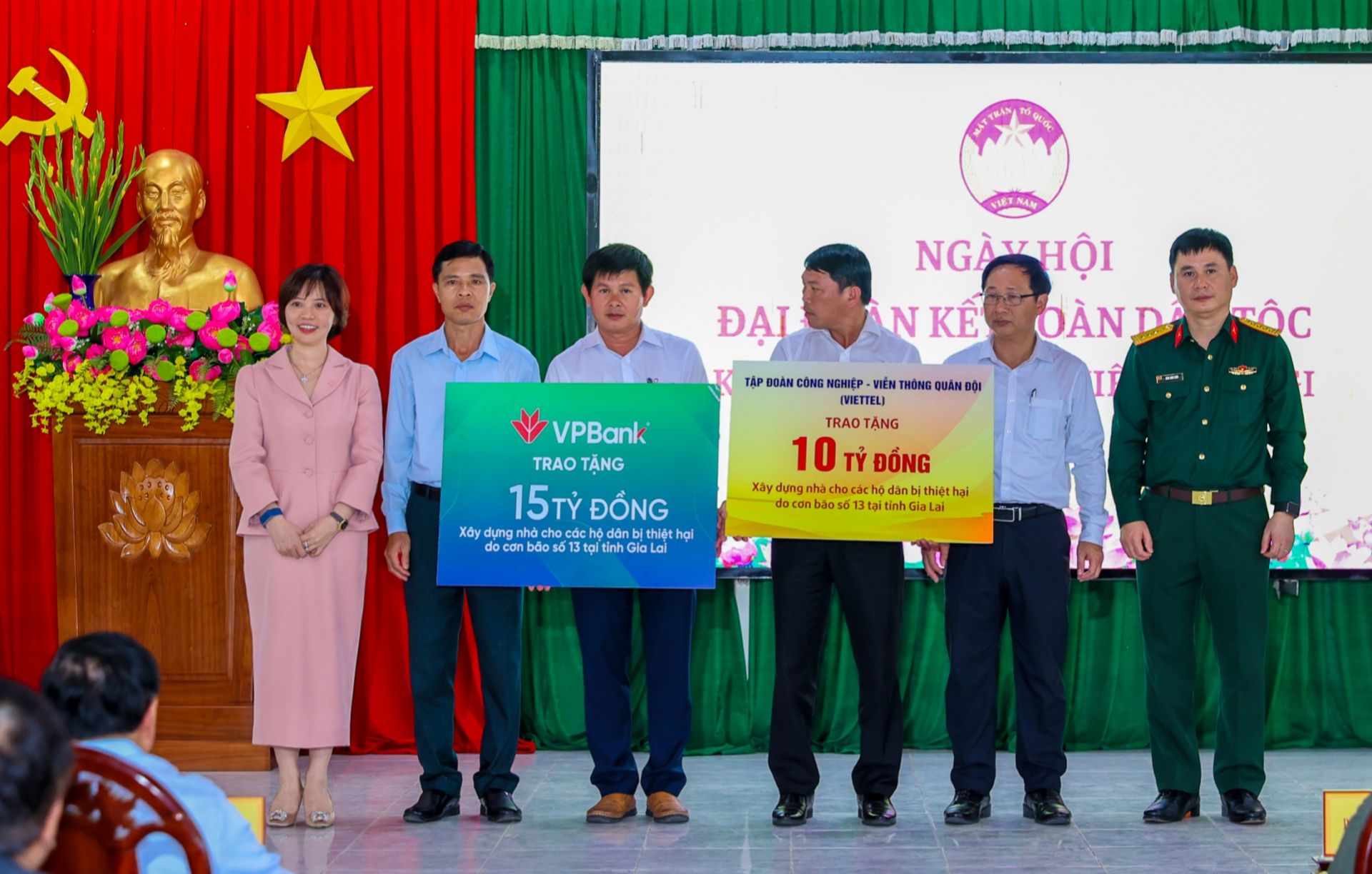 VPBank ủng hộ tỉnh Gia Lai 15 tỷ đồng khắc phục thiệt hại sau cơn bão số 13