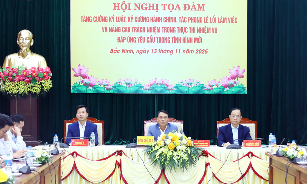Bắc Ninh: Tăng cường kỷ cương, kỷ luật hành chính, nâng cao trách nhiệm trong thực thi nhiệm vụ