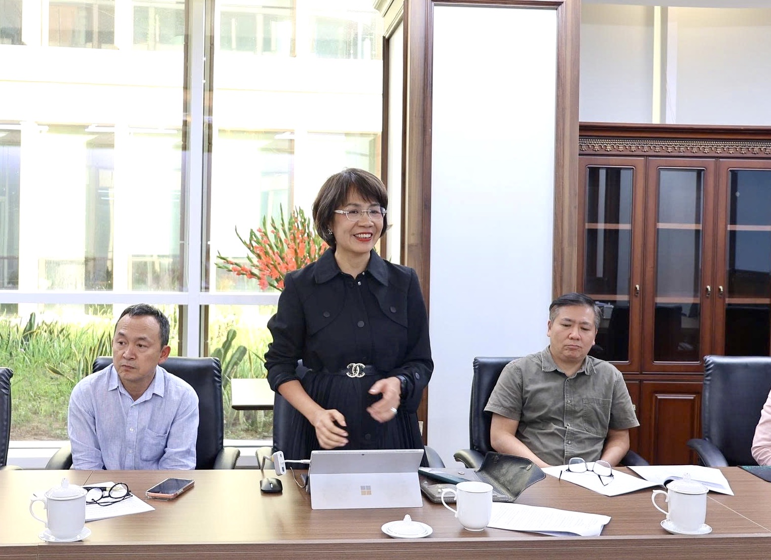 PGS, TS.Nguyễn Thu Phương, Viện trưởng Viện Văn hóa, Nghệ thuật, Du lịch và Thể thao gợi ý một số giải pháp, chiến lược để xây dựng Hải Phòng trở thành thành phố sáng tạo về âm nhạc theo tiêu chí của UNESCO.