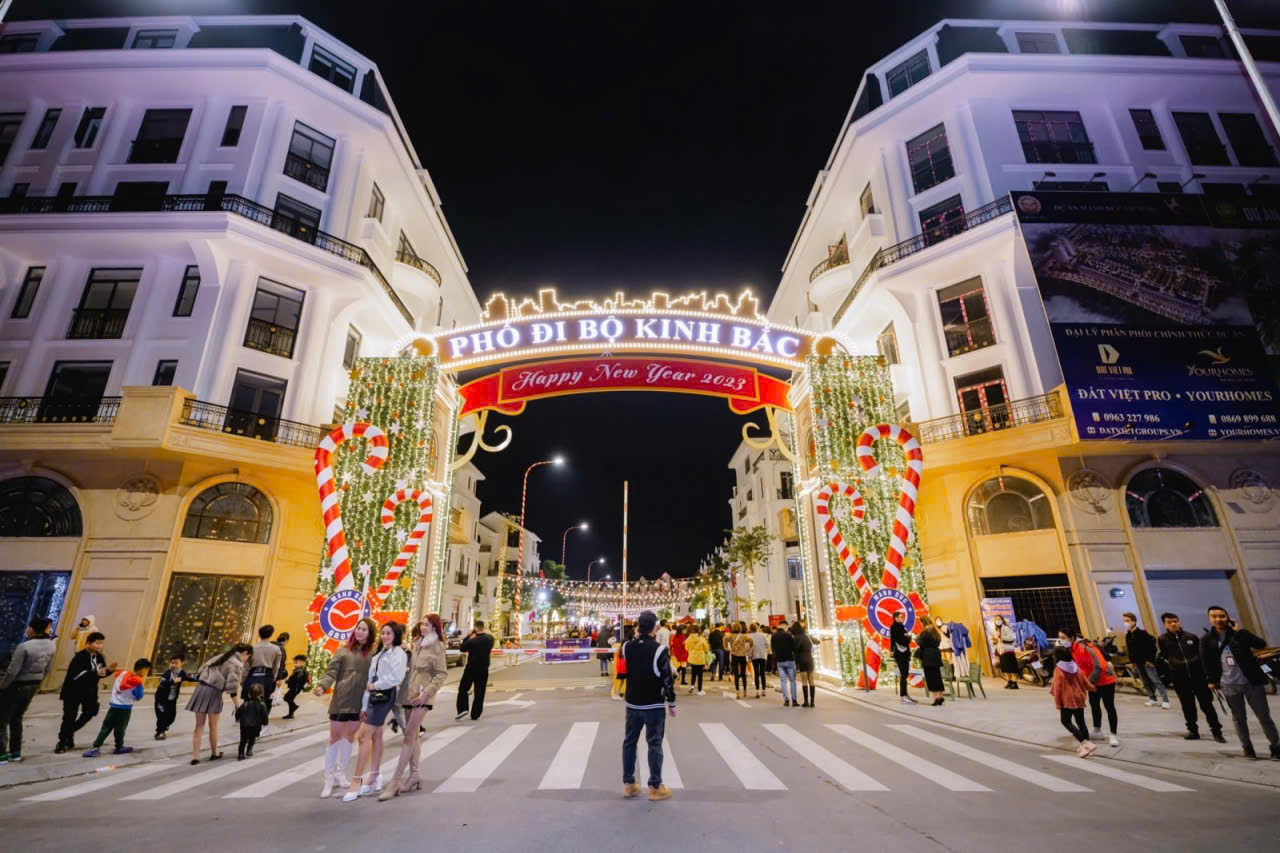 Phố đi bộ Kinh Bắc.