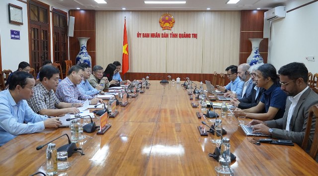 Tăng cường hợp tác quốc tế trong xây dựng đô thị xanh ứng phó biến đổi khí hậu tại Quảng Trị