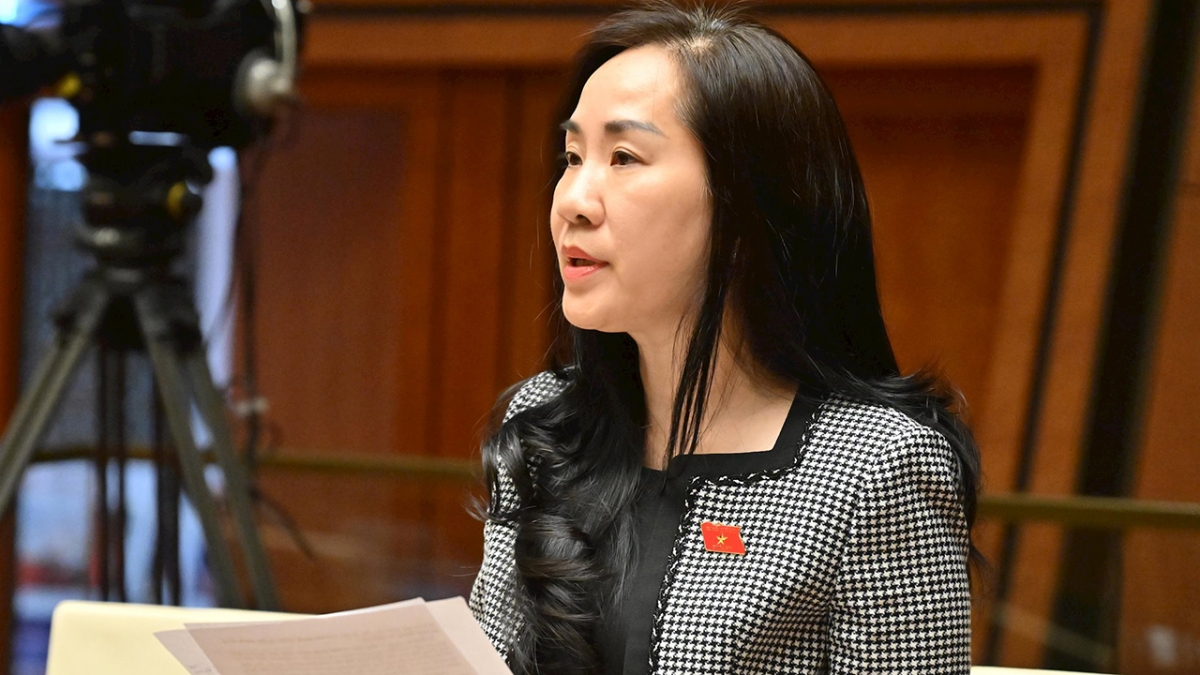 Đại biểu Đoàn Thị Thanh Mai (đoàn Hưng Yên)