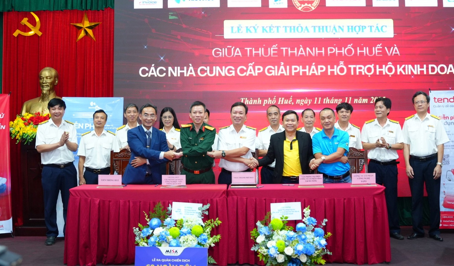 Ngành Thuế và các DN Ký kết thỏa thuận hợp tác