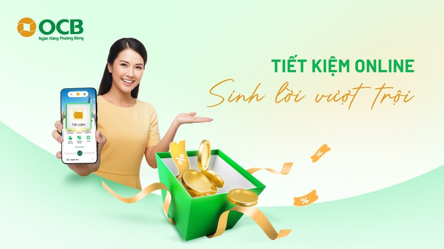 Với sản phẩm Tiết kiệm tích lũy của OCB, mỗi khoản gửi đều sinh lời và sẵn sàng cho mọi kế hoạch tài chính Với sản phẩm Tiết kiệm tích lũy của OCB, mỗi khoản gửi đều sinh lời và sẵn sàng cho mọi kế hoạch tài chính