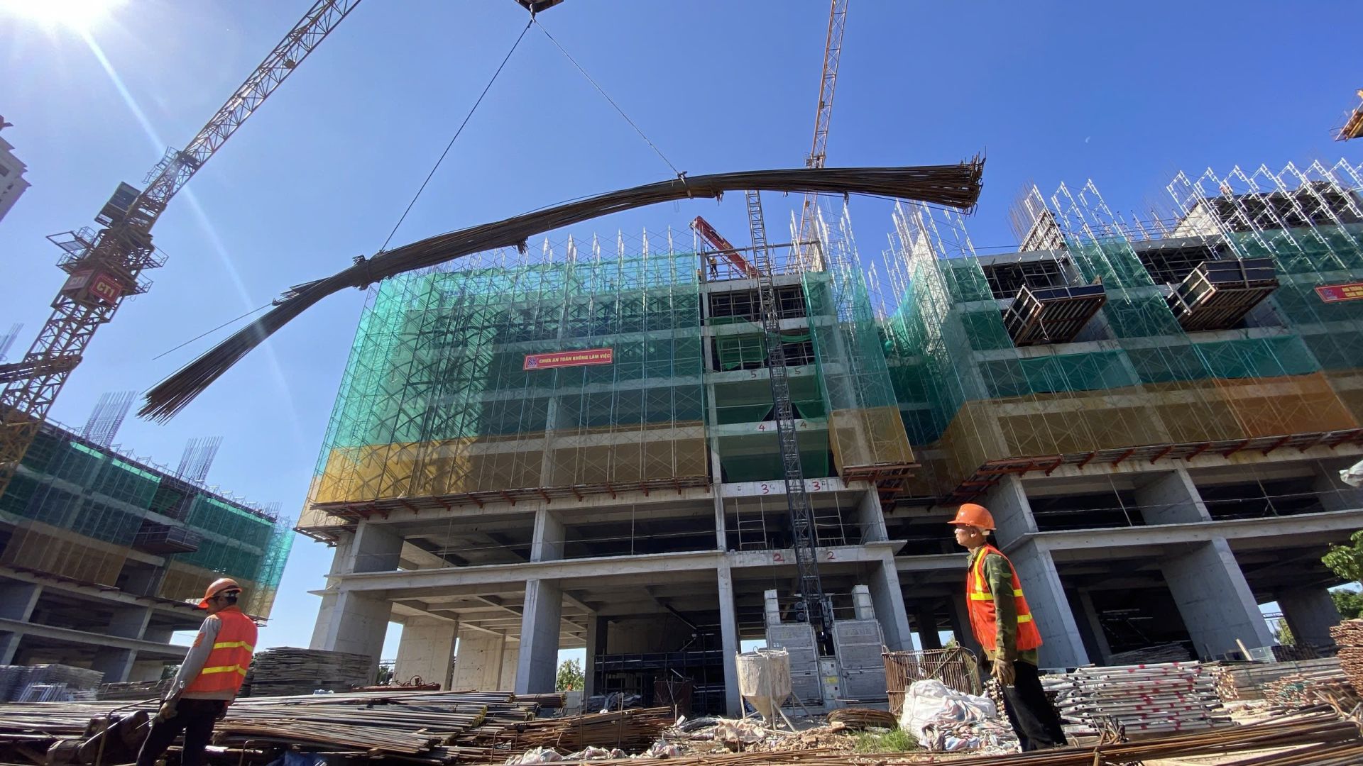 Nhiều tồn tại trong thi công dự án nhà ở Ruby Park | Báo điện tử An ninh Thủ đô