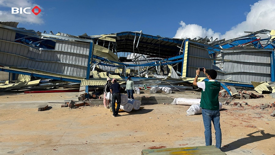 BIC huy động tối đa nguồn lực hỗ trợ khách hàng khắc phục hậu quả bão số 13 BIC huy động tối đa nguồn lực hỗ trợ khách hàng khắc phục hậu quả bão số 13