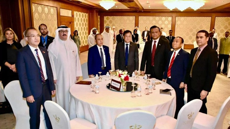 Các đại biểu tham dự Lễ kỷ niệm 30 năm ký Hiệp định Thương mại Việt Nam-Kuwait - Ảnh: Đại sứ quán Việt Nam tại Kuwait Các đại biểu tham dự Lễ kỷ niệm 30 năm ký Hiệp định Thương mại Việt Nam-Kuwait - Ảnh: Đại sứ quán Việt Nam tại Kuwait