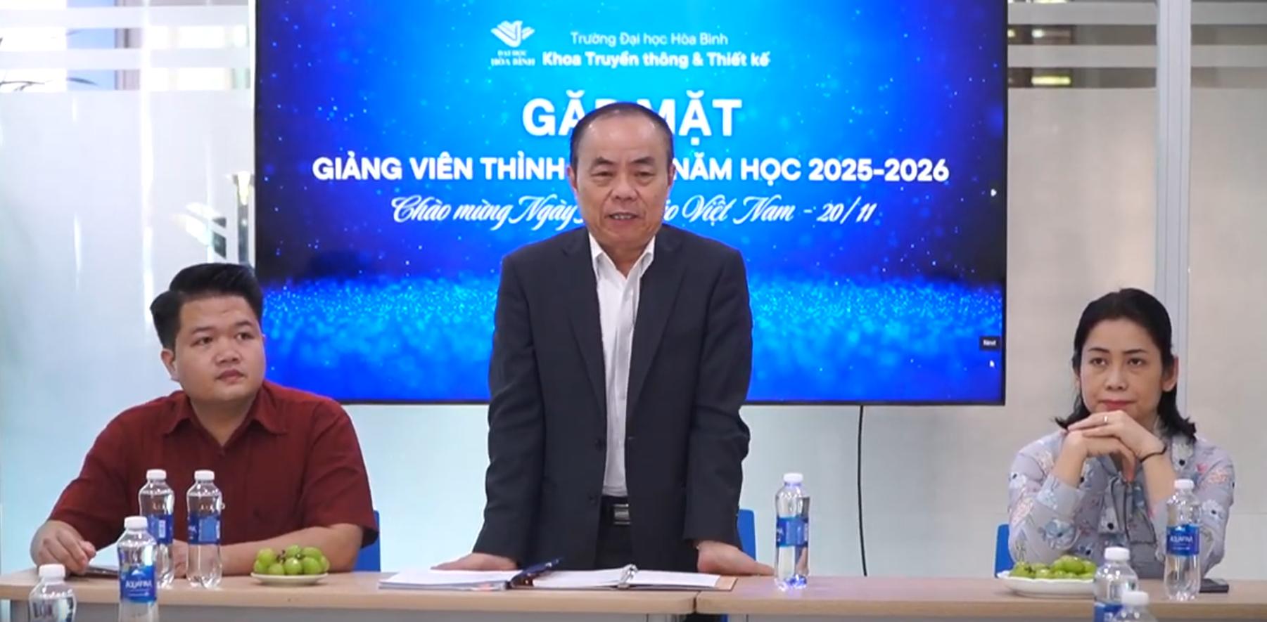 TIẾN SĨ TRẦN BÁ DUNG TRƯỞNG KHOA TRUYỀN THÔNG & THIẾT ĐIỀU PHỐI BUỔI GẶP GỠ