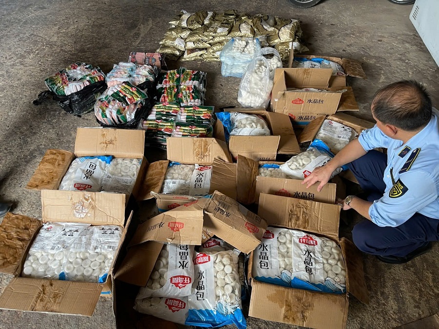 Số tang vật vi phạm bị phát hiện