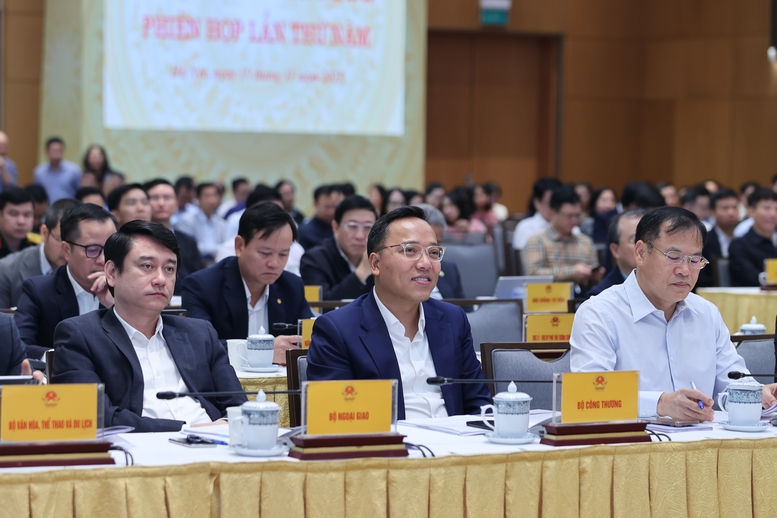 Các đại biểu tham dự phiên họp - Ảnh: VGP/Nhật Bắc