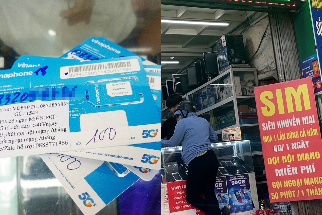 Công khai bán SIM rác trên mạng và tại đại lý, bất chấp lệnh siết chặt của cơ quan chức năng