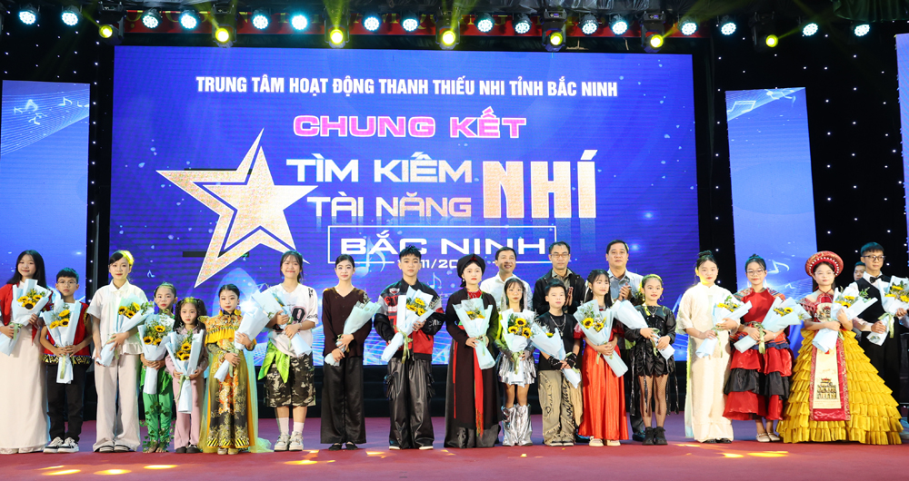 Bắc Ninh: Sôi nổi chung kết cuộc thi "Tìm kiếm tài năng nhí" năm 2025