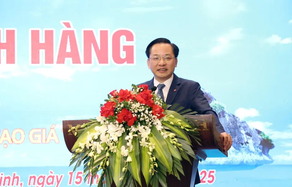 Ông Nguyễn Hữu Tú – Tổng Giám đốc Tập đoàn Hóa chất Việt Nam phát biểu