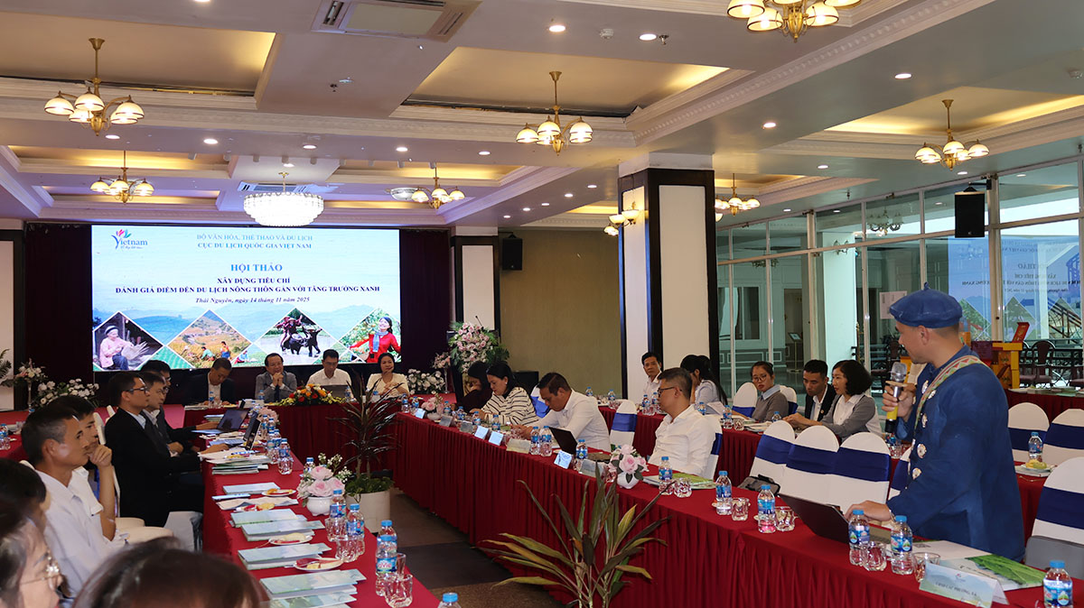 Hoàn thiện Bộ tiêu chí du lịch nông thôn theo hướng xanh và bền vững