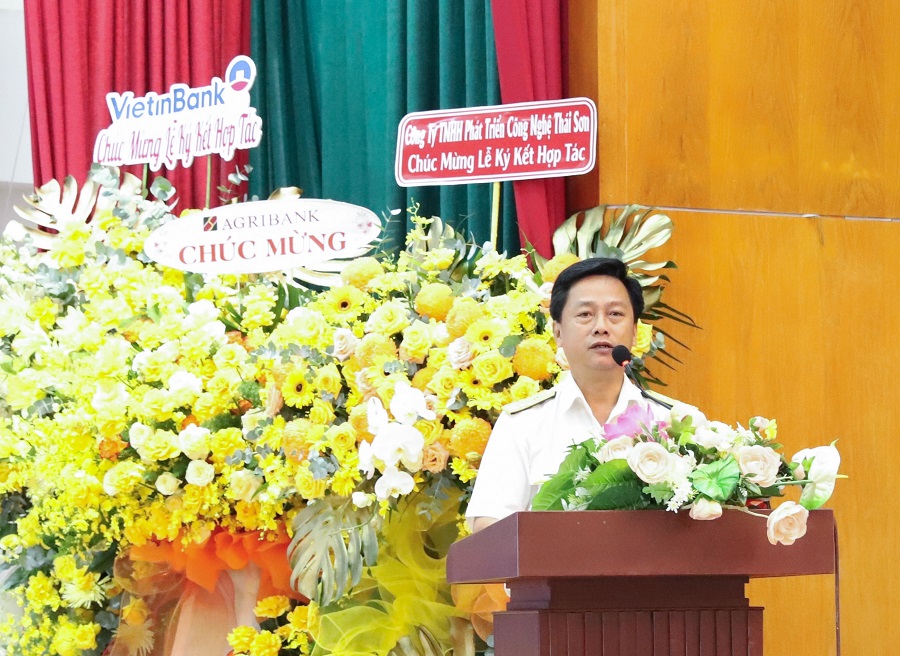 Ông Nguyễn Văn Thành - Phó trưởng Thuế TP. Hồ Chí Minh phát biểu khai mạc