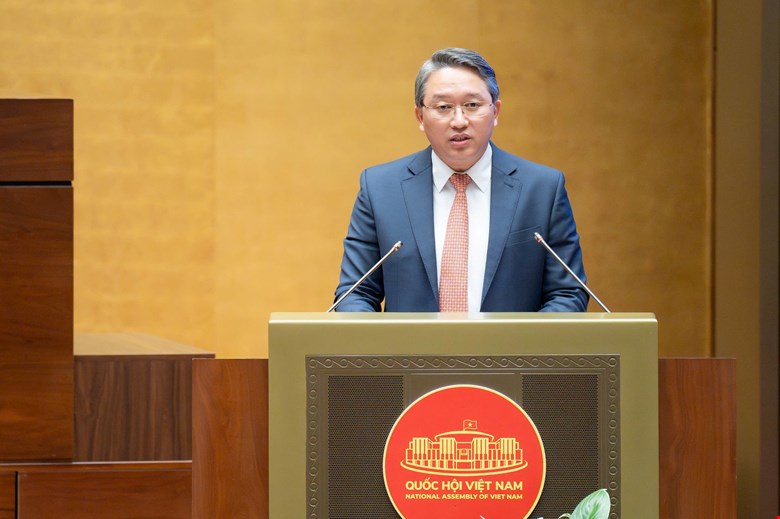 Bộ trưởng Bộ Tư pháp Nguyễn Hải Ninh. Ảnh: Phạm Thắng