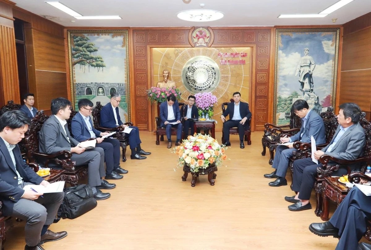 Toàn cảnh buổi làm việc