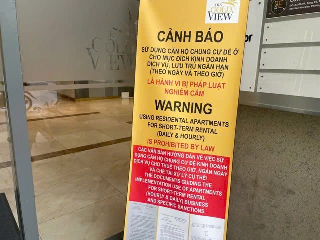 Sở Xây dựng TP. HCM gửi báo cáo việc thí điểm cho thuê căn hộ chung cư ngắn hạn