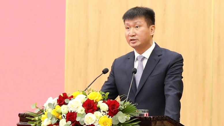 Tân Chủ tịch Ủy ban nhân dân tỉnh Ninh Bình Trần Huy Tuấn.