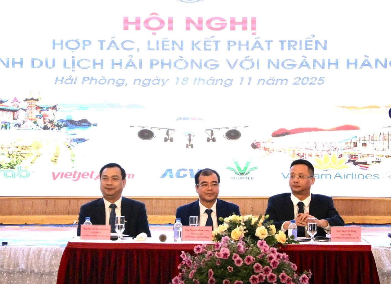 Hội nghị hợp tác, xúc tiến liên kết phát triển giữa ngành du lịch Hải Phòng với ngành hàng không