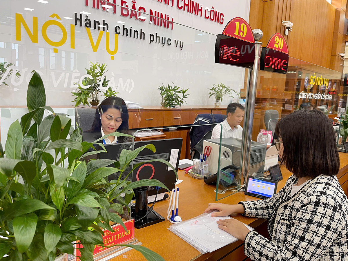 Bắc Ninh tiếp tục dẫn đầu cả nước về chất lượng phục vụ người dân, doanh nghiệp trên môi trường điện tử