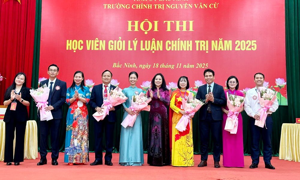 Bắc Ninh: Sôi nổi Hội thi Học viên giỏi lý luận chính trị năm 2025