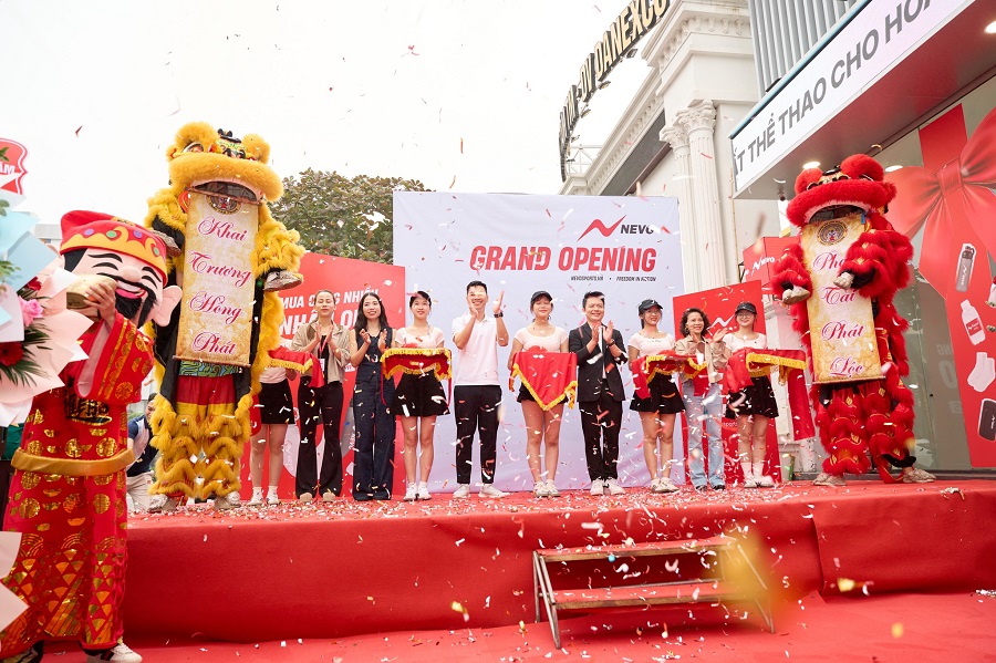 Thương hiệu thời trang thể thao Nevo chính thức vận hành cửa hàng đầu tiên tại Thái Bình (tỉnh Hưng Yên)