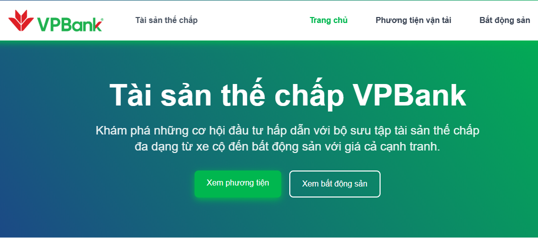 Khách hàng dễ dàng mua tài sản thế chấp từ VPBank với giá thấp hơn thị trường 10-20%. Khách hàng dễ dàng mua tài sản thế chấp từ VPBank với giá thấp hơn thị trường 10-20%.
