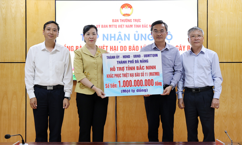 Bắc Ninh dừng tiếp nhận ủng hộ do ảnh hưởng của cơn bão số 10, 11