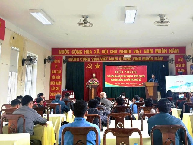 Quảng Trị: Hơn 200 học viên tham gia hội nghị tuyên truyền pháp luật vùng đồng bào dân tộc thiểu số và miền núi