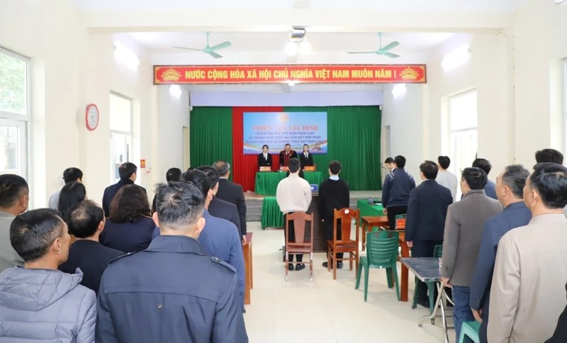 Toàn cảnh phiên tòa giả định