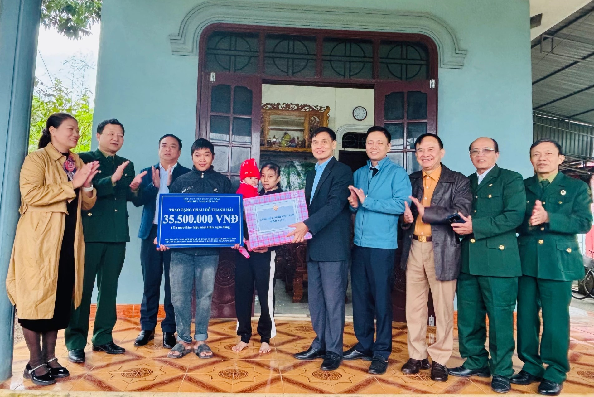 Quảng Trị: Trao vốn hỗ trợ cho các gia đình nạn nhân chất độc da cam/dioxin