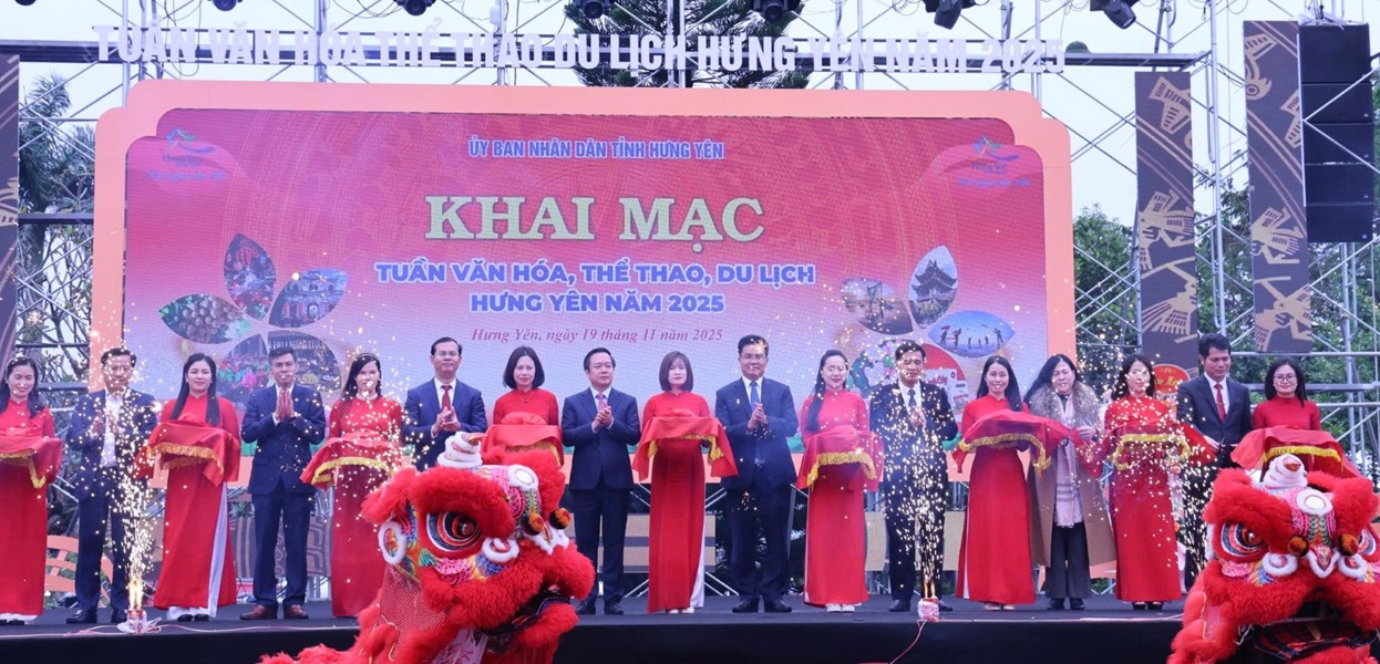 Tỉnh Hưng Yên tổ chức Tuần Văn hóa, Thể thao và Du lịch 2025