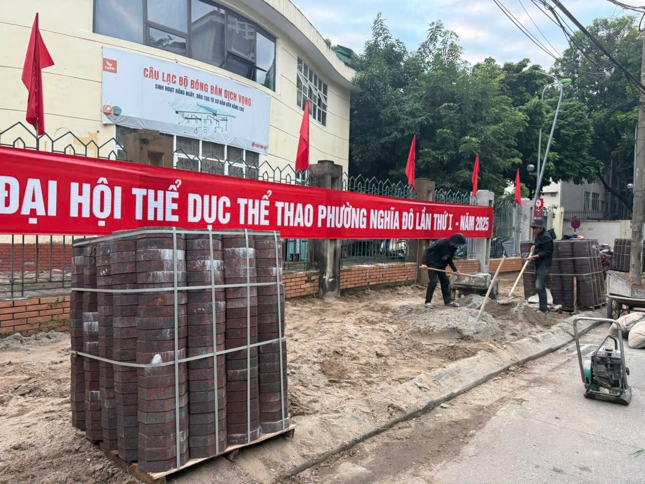 Hà Nội đẩy nhanh chỉnh trang vỉa hè nhằm nâng cao chất lượng đô thị