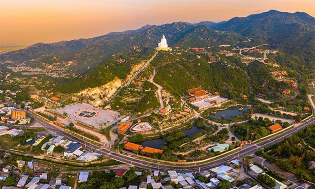 Một góc Cát Tiến, địa bàn sẽ thực hiện dự án. Ảnh: C-Tiến