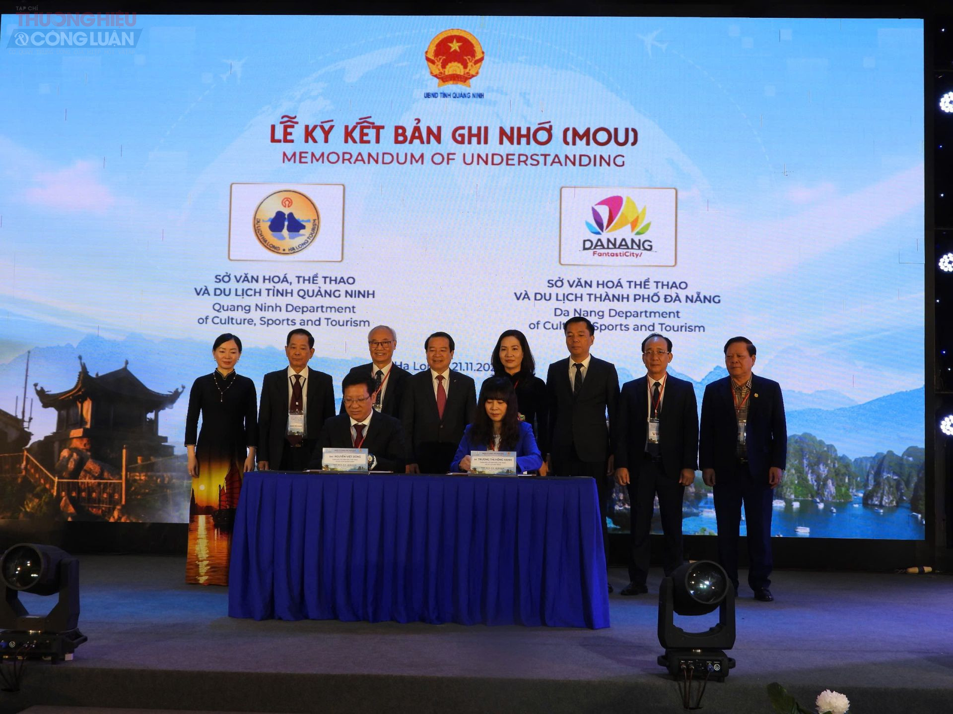 Sở Văn ho&aacute;, Thể thao v&agrave; Du lịch Quảng Ninh k&yacute; kết bi&ecirc;n bản ghi nhớ với Sở Văn ho&aacute;, Thể thao v&agrave; Du lịch Đ&agrave; Nẵng.