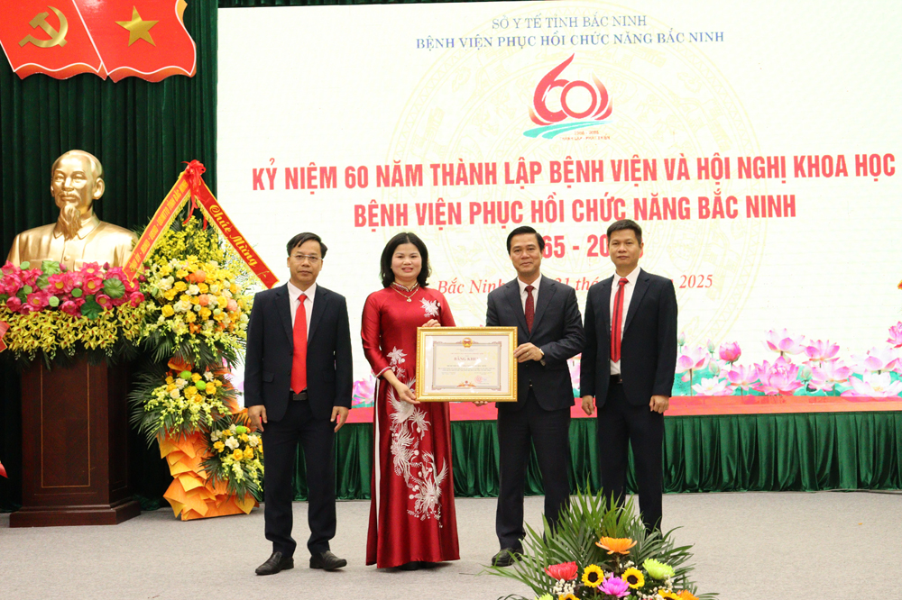 Bệnh viện Phục hồi chức năng Bắc Ninh kỷ niệm 60 năm thành lập