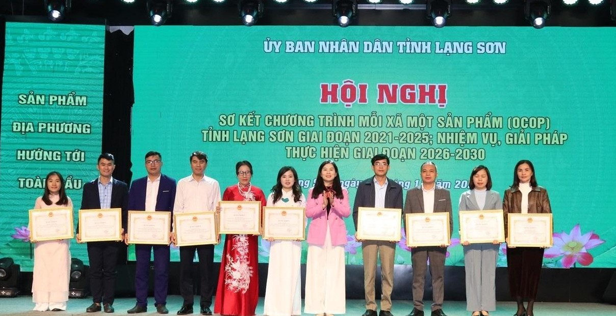 Lạng Sơn sơ kết Chương trình OCOP giai đoạn 2021–2025