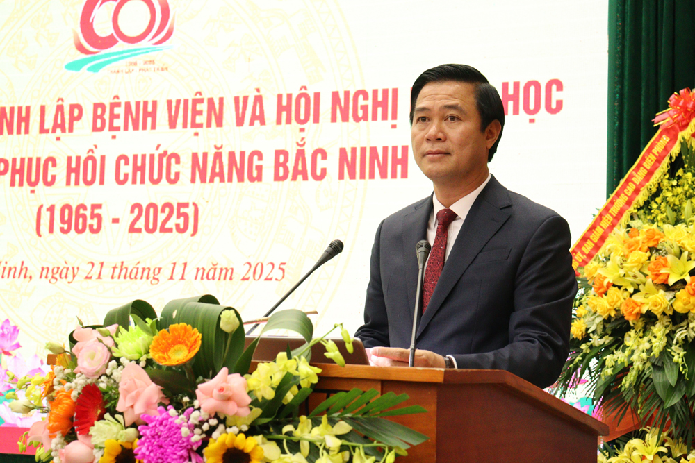 Đồng chí Lê Xuân Lợi phát biểu tại Lễ kỷ niệm. Đồng chí Lê Xuân Lợi phát biểu tại Lễ kỷ niệm.