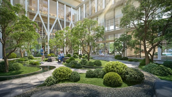 Không gian sống xanh đa tầng sinh thái tại Galia Hanoi Không gian sống xanh đa tầng sinh thái tại Galia Hanoi