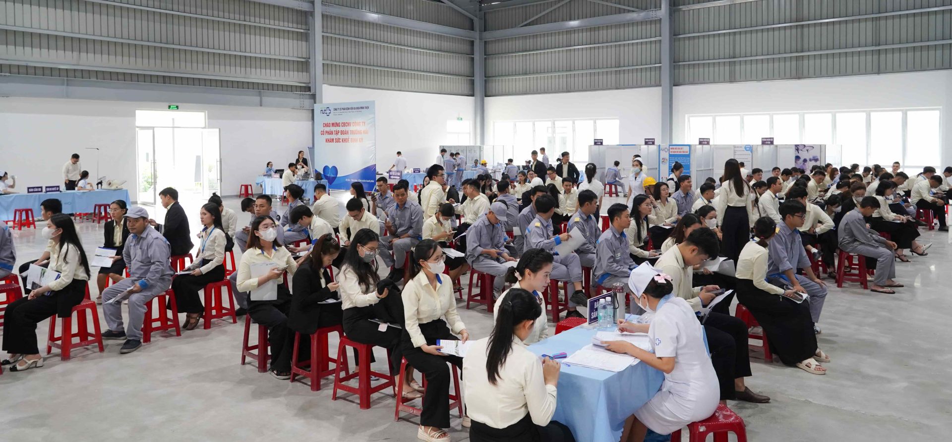 Hơn 13.400 CBNV THACO tham gia khám sức khỏe trong đợt này