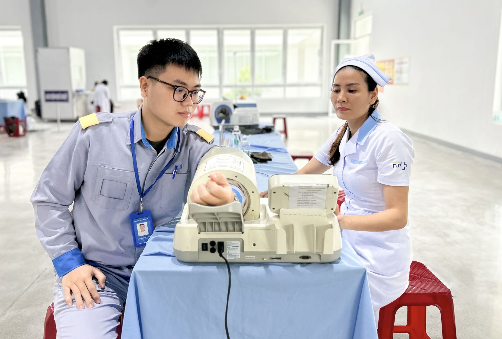 CBNV được kiểm tra sức khỏe toàn diện