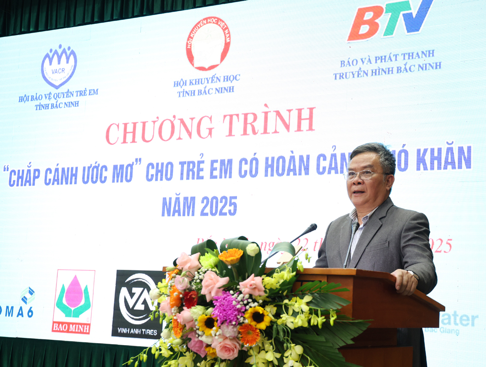Ông Lương Thế Khanh phát biểu tại chương trình. Ông Lương Thế Khanh phát biểu tại chương trình.