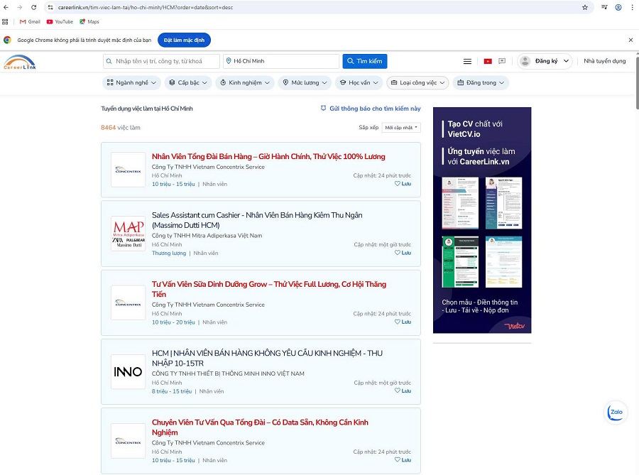 Nhu cầu tuyển dụng tăng mạnh dịp cuối năm nhằm đáp ứng lượng công việc trước tết