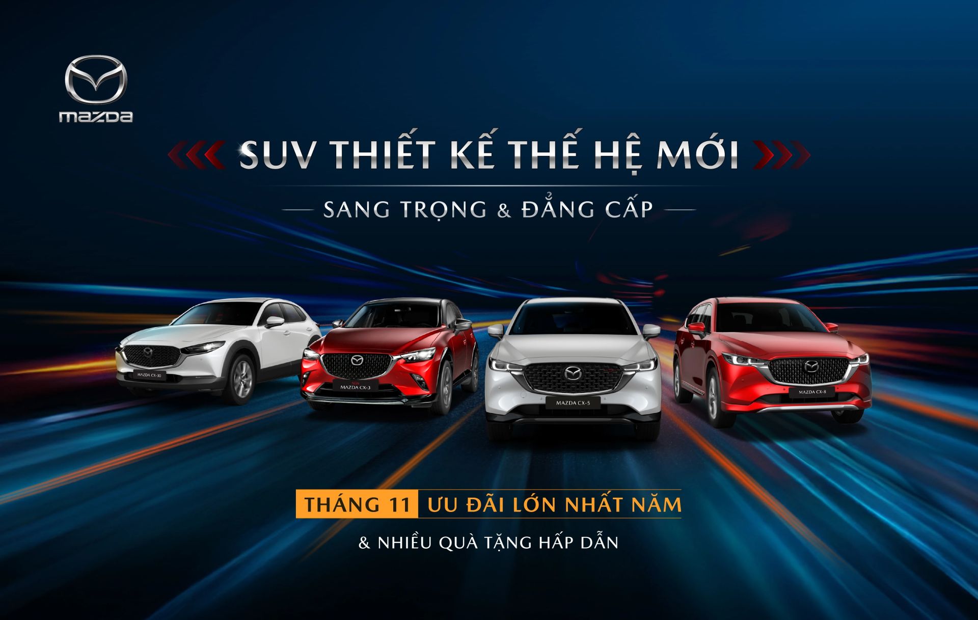 Hơn 1.600 khách hàng sở hữu CX-5 chỉ trong tháng 10. Chi tiết ưu đãi: tại đây